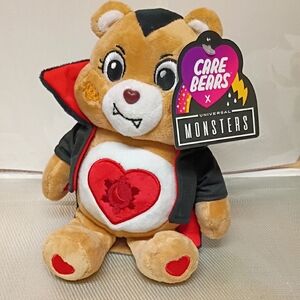 Care Bears Vampire Plush - Tan and Red